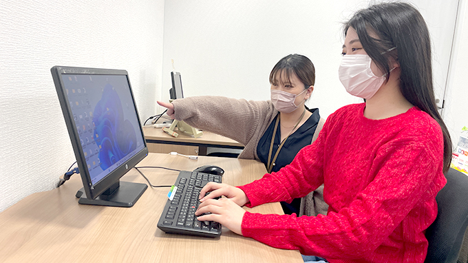 完全個別学習のようす